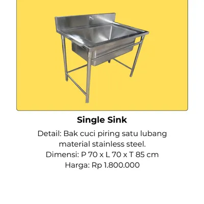 Single Sink