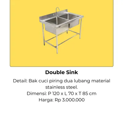 Double Sink